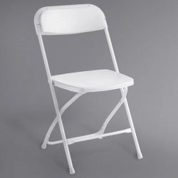 White Folding Chair
