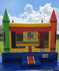 Crayon Bounce House