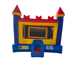 15x15 Multi-Color Bounce House
