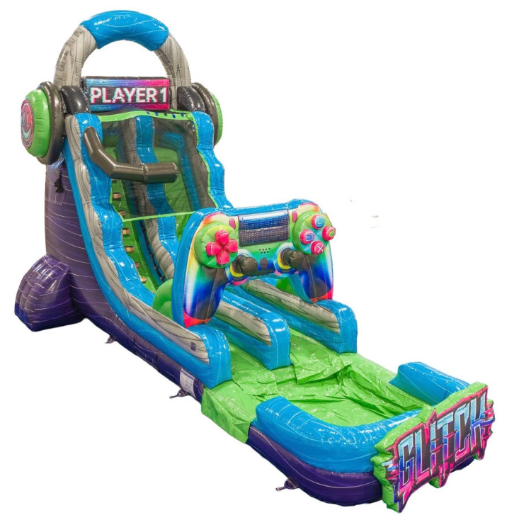 18ft Glitch Waterslide